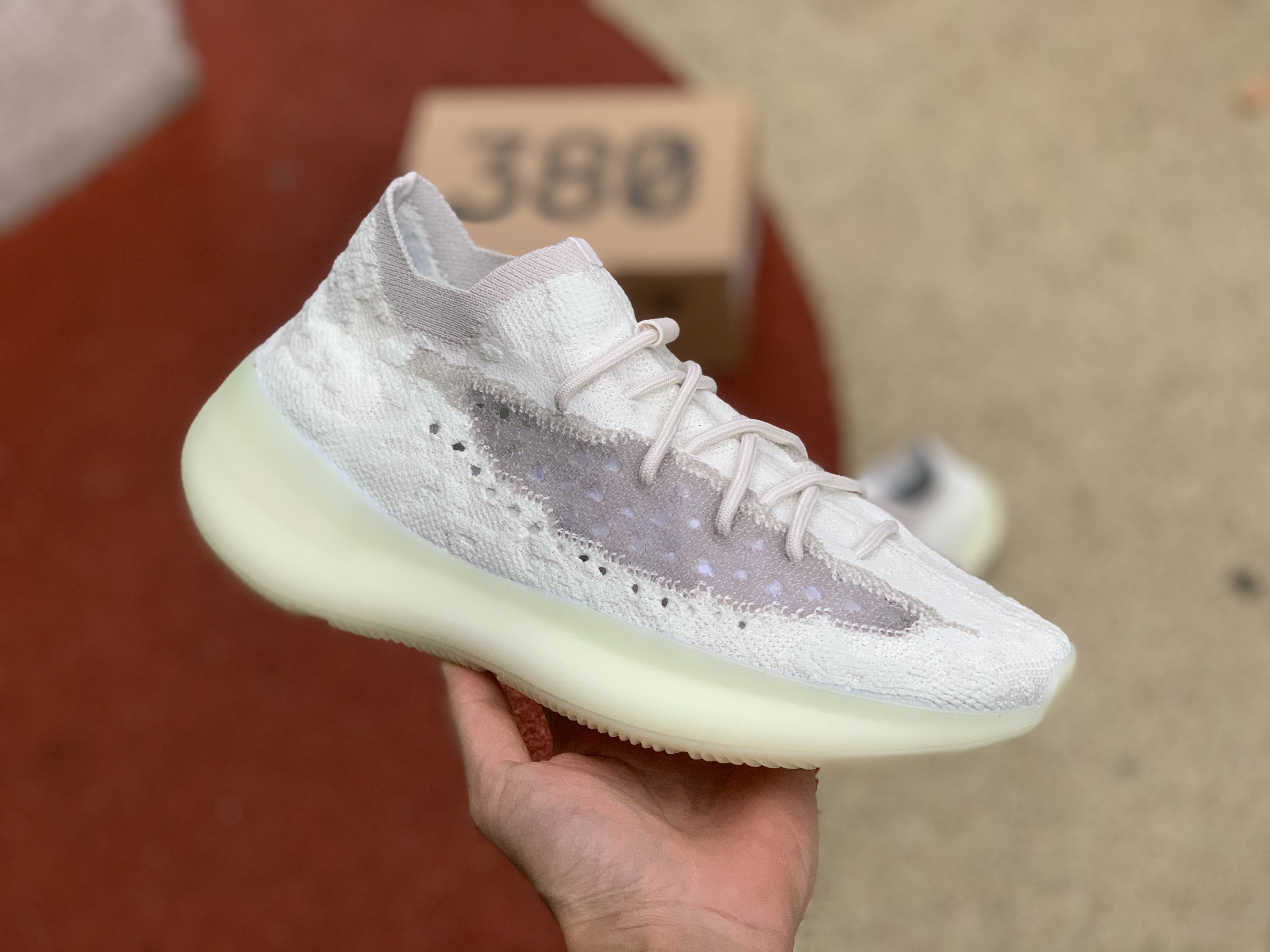 Adidas Yeezy Boost 380 Calcite Glow Gz8668  19 - www.kickbulk.co